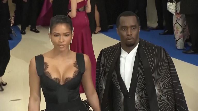 Diddy a Cassie společně na červeném koberci