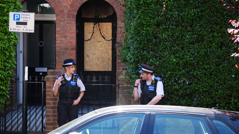 Dům Keir Starmer v Kentish Town.  Pic: Pa