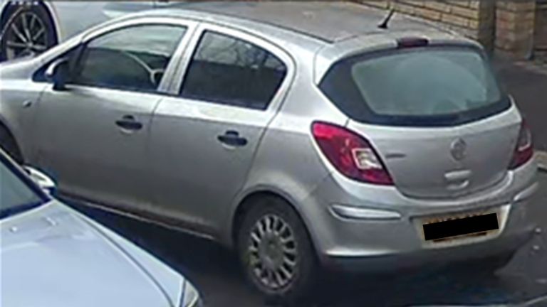 Tělo Harshita Brella bylo nalezeno v botě Vauxhall Corsa loni v listopadu. Pic: PA/Northamptonshire Police