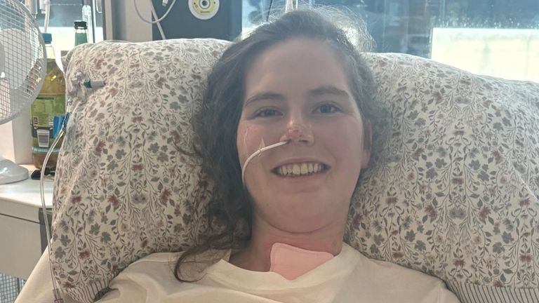 Lily McGarry během jejího uzdravení