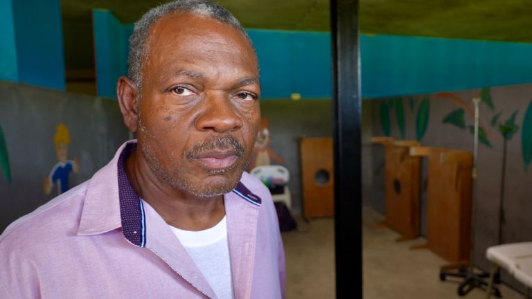 Jose Ulysse, zakladatel Fontaine Hospital.