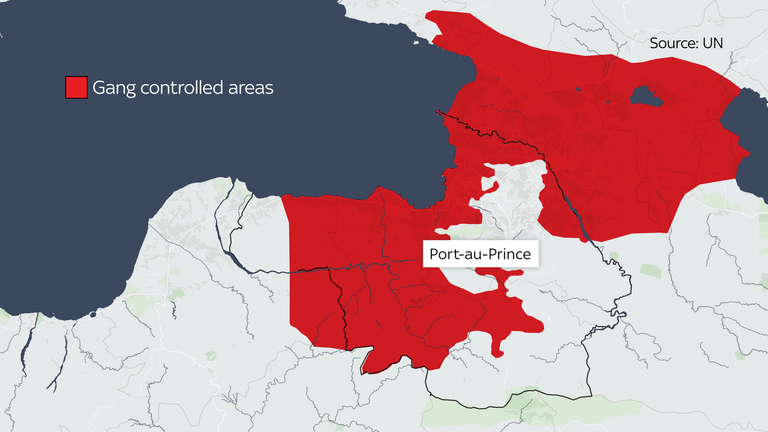 Haiti mapa