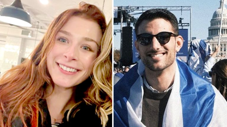 Sarah Milgrim a Yaron Lischinsky Pic: @Yaron_li/X/LinkedIn/Sarah Milgrim