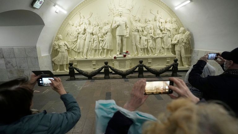 Pic: AP/Pavel Benyakov