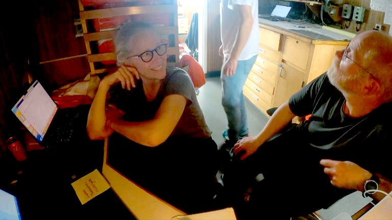 Wendy Rush se zeptal „co to bylo ten třesk“ poté, co Titan propláchl. Pic: USCG/Oceangate