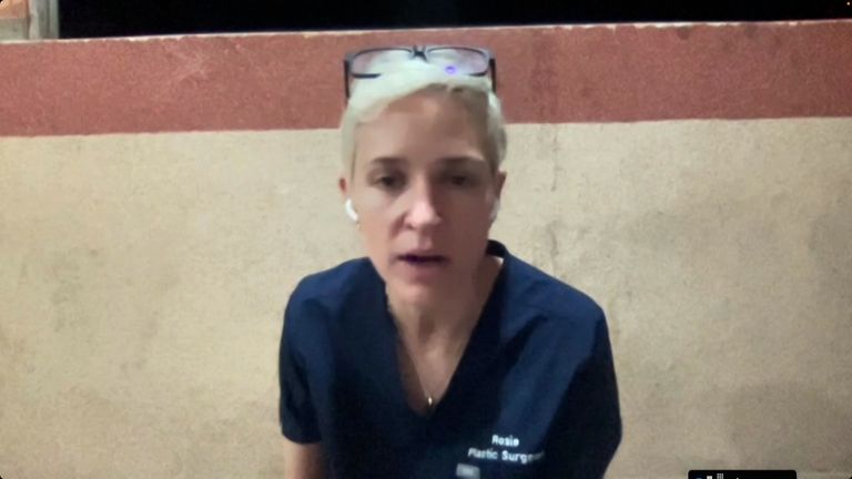 Stále z Dr. Victoria Rose pracuje v Gaze