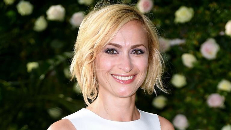 Halyna Hutchinsová představená v roce 2017 na umělci pro mír a spravedlnost, 70. filmový festival v Cannes ve Francii