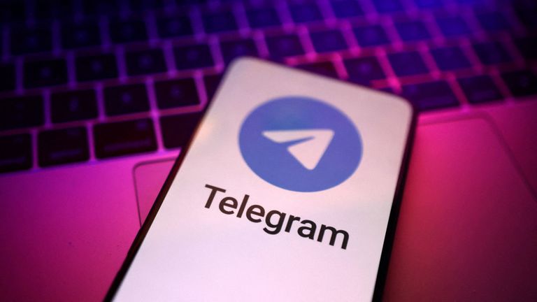 Logo Telegram App. Soubor Pic: Reuters
