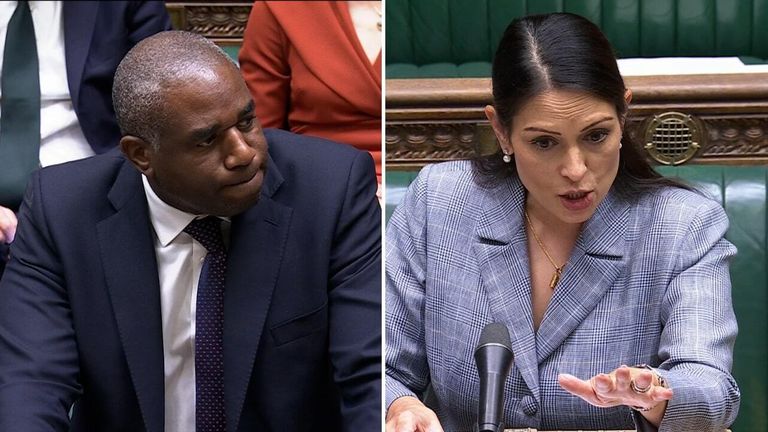 David Lammy Priti Patel