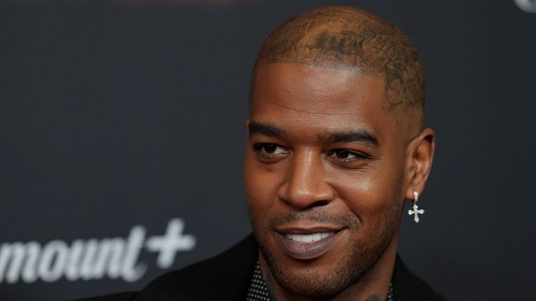 Obsazený člen Scott Mescudi, aka Kid Cudi, se účastní globální premiéry televizních minisérií "Knuckles" Na náměstí Leicester Square, v Londýně, Británie, 16. dubna 2024. Reuters/Maja Smiejkowska