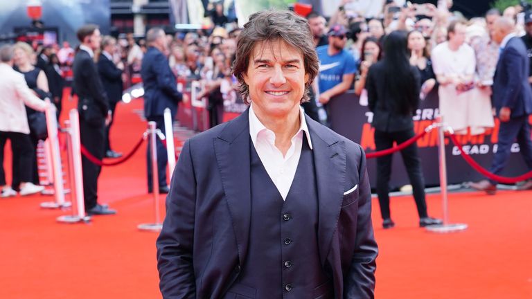 Tom Cruise, hvězda filmů Mission Impossible. Soubor Pic: Pa/Ian West