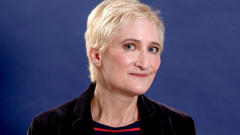 Jill Sobule představuje pro portrét ve středu 15. listopadu 2023 v New Yorku. (Foto: Andy Kropa/Invision/AP)