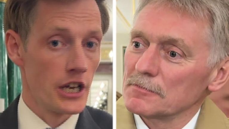 Dmitry Peskov říká Ivor Bennettovi, že Kreml „nesdílí pohled na Starmer“ nad návrhem příměří