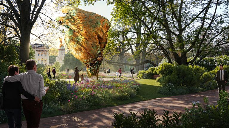 Pic: Foster+Partners a Malcolm Reading Consultants/PA