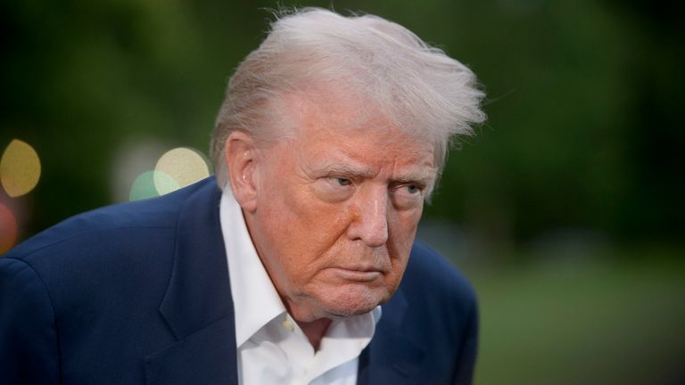 Americký prezident Donald Trump. Pic: Ap