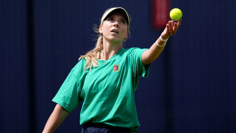 Katie Boulter. Pic: Pa