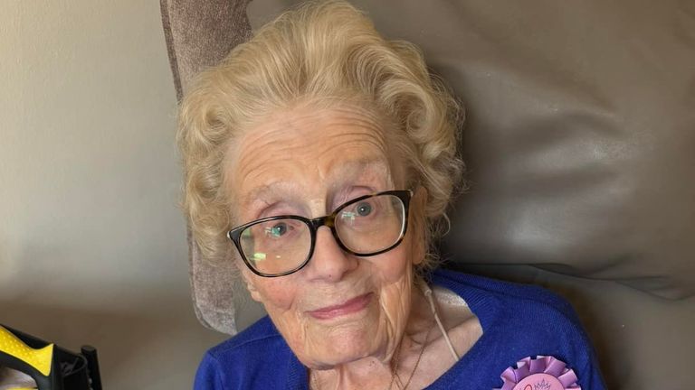 Norma zemřela 5. června. Počátkem tohoto roku je zobrazena k 91. narozeninám. Pic: Facebook/Jessandnorma