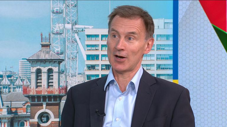 Bývalý kancléř Jeremy Hunt