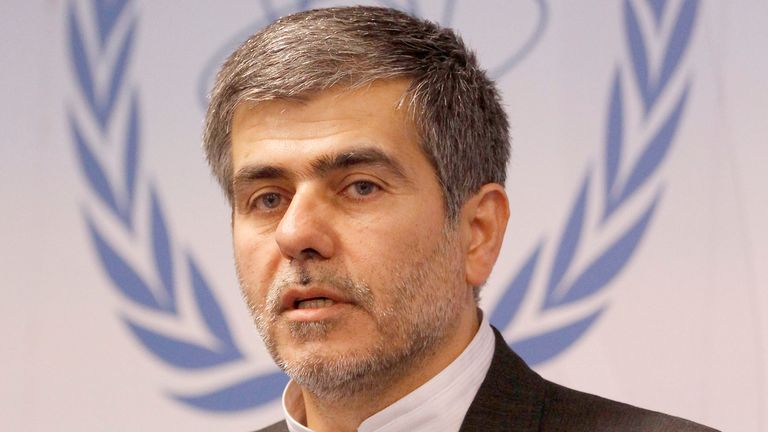 Fereydoun Abbasi, íránský viceprezident a vedoucí organizace pro atomovou energii na obrázku v roce 2012. Obrázek: AP