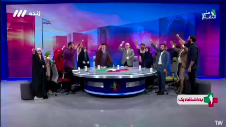 Sahar Emami byl mezi vysílači vysílání "Smrt do Izraele" na vzduchu