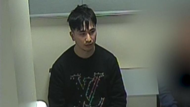 Policejní rozhovor Zhenhao Zou