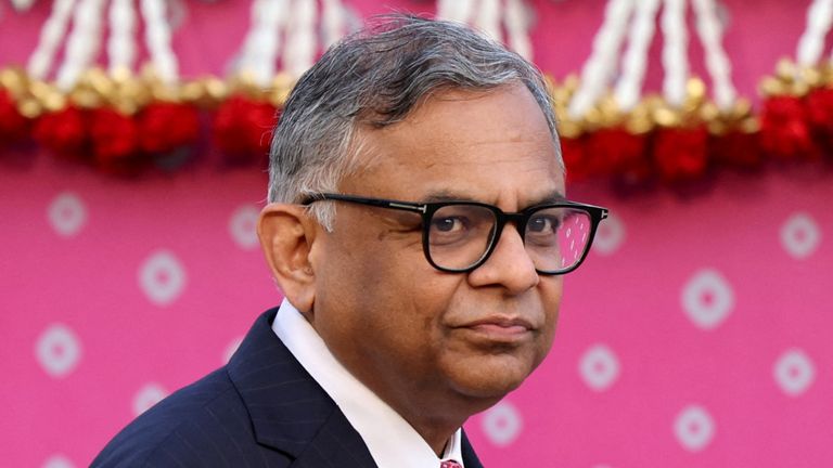 Předseda Tata Sons, Natarajan Chandrasekaran 