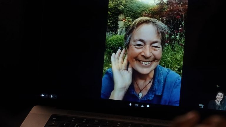 Clare na videohovoru s Sky News o Assisted Dying Bill