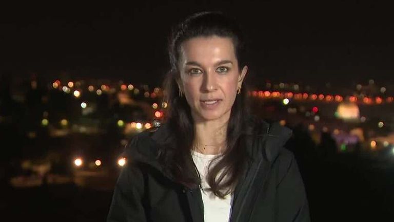 Yalda Hakim zprávy z Jeruzaléma.