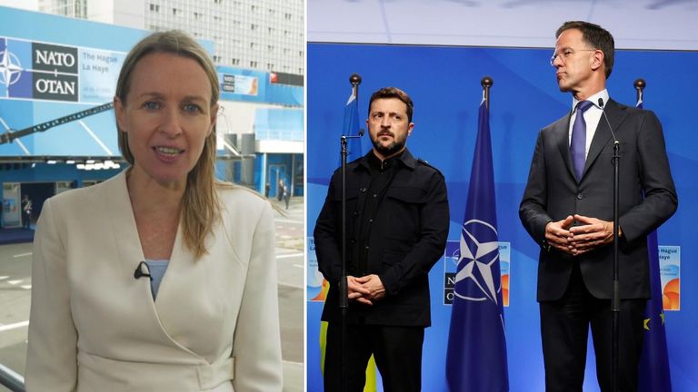 Deborah Haynes na summitu NATO