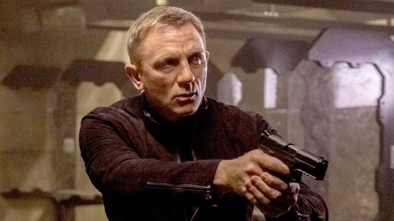 Daniel Craig jako James Bond in.spectre.  Obrázek: Kredit: Foto By/Columbia/Eon/Shutterstock 