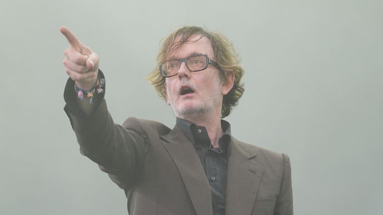 Pulp vystupující na Pyramid Stage během festivalu Glastonbury na Worthy Farm v Somersetu. Datum obrázku: Sobota 28. června 2025. Foto kredit by si měl přečíst: Yui Mok/PA Wire