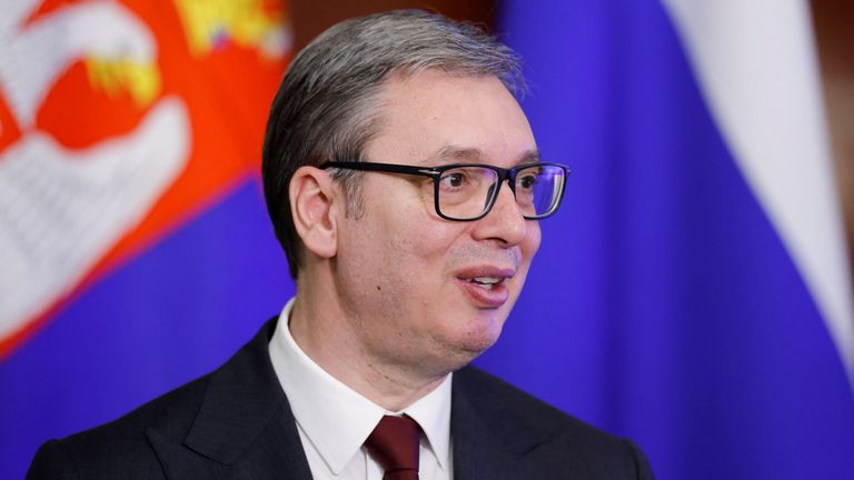 Srbský prezident Aleksandar Vucic. Soubor Pic: Reuters