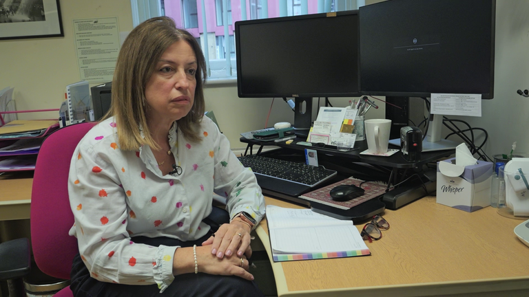 Dr. Melinda Creme, která je místním praktickým lékařem