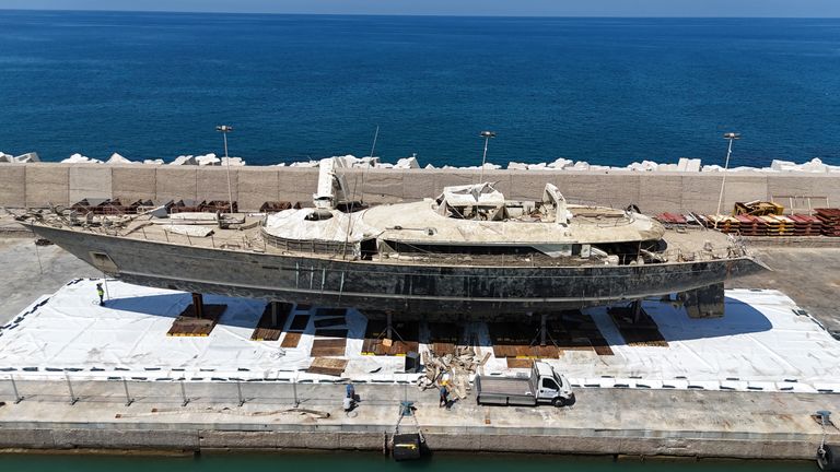 Obnovené superyacht. Pic: Pa