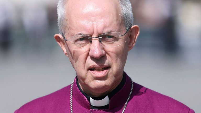 Justin Welby rezignoval jako arcibiskup z Canterbury v listopadu 2024. Obrázek: ap.