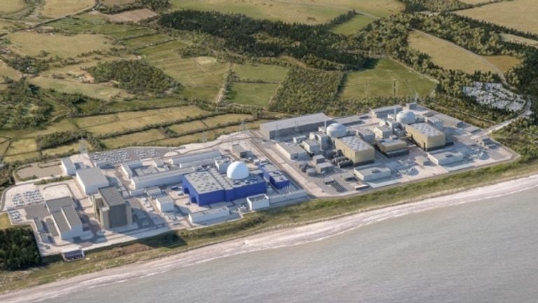 Navrhovaná nová rostlina směřuje řadu nových opatření v čisté energii. Pic: EDF