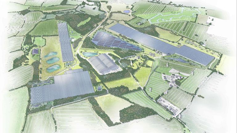 Grafika ukazující, jak bude místo Riverhall vypadat po dokončení. Pic: Indaver