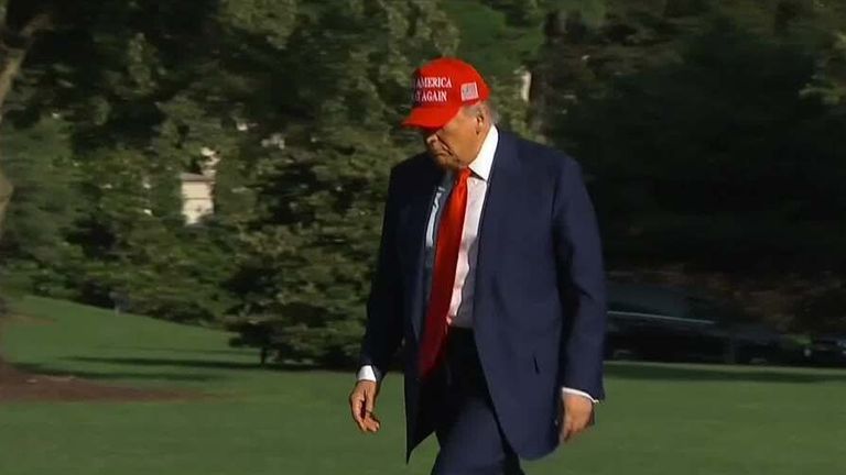 Donald Trump dorazí do Bílého domu