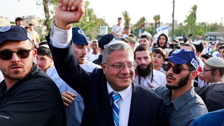 Izraelský ministr národní bezpečnosti Itamar Ben-Gvir 