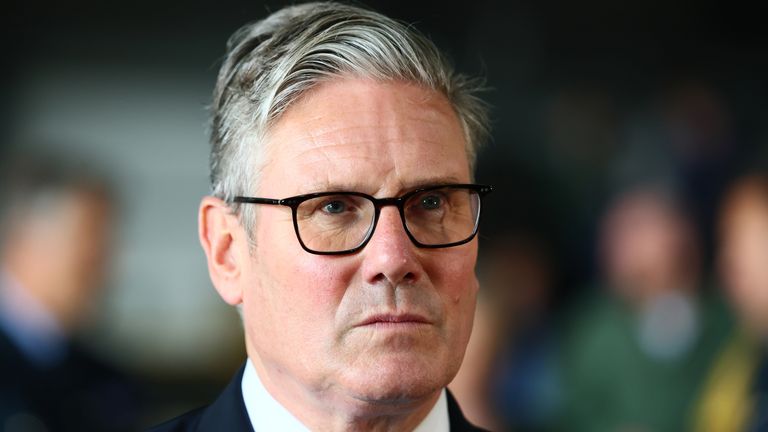 Předseda vlády Sir Keir Starmer. Soubor pic: PA