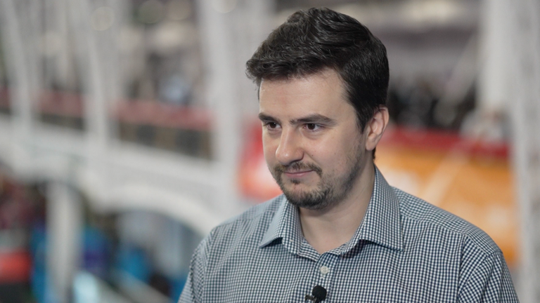 Husayn Kassai, zakladatel britského centra AI, v London Tech Week