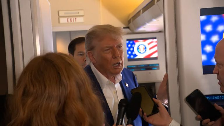 Trump na Airforce 1