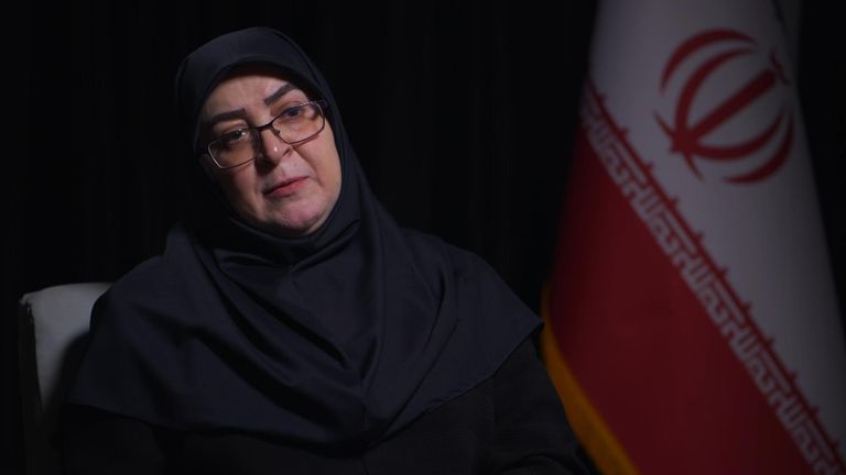 Vládní mluvčí Dr. Fatemeh Mohajerani řekla Sky News, že Izrael by neměl ani přemýšlet o útoku
