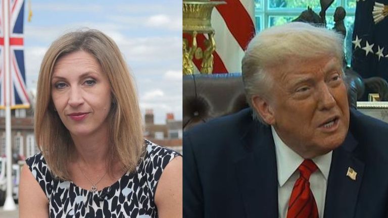 Sky's Rhiannon Mills diskutuje o tom, jak by mohla vypadat státní návštěva Donalda Trumpa ve Velké Británii a zda získá tu čest oslovit parlament.