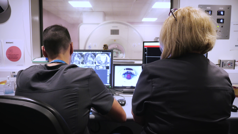 Technici MRI na projektu Biobank Biobank