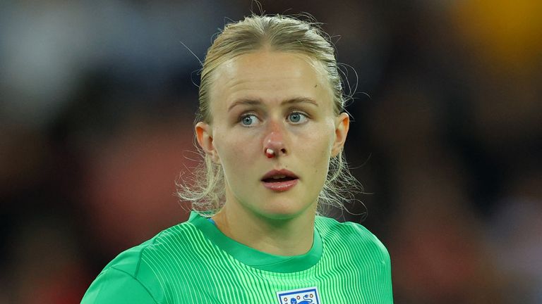 Fotbalový fotbal - UEFA Dámské euro 2025 - čtvrtletní finále - Švédsko v Anglii - Stadion Letzigrund, Curych, Švýcarsko - 17. července 2025 Englan