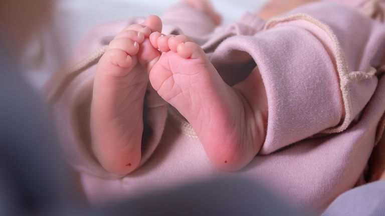 Test píchnutí na patě. Obrázek: Istock