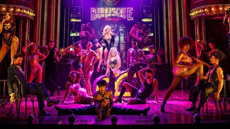 Christina Aguilera je producentkou jevištní adaptace Burlesque The Musical, v London's Savoy Theatre. Obrázek: Pamela Raith