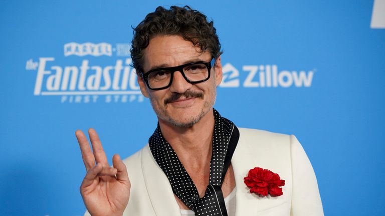 Pedro Pascal dorazí na premiéru "Fantastická čtyřka: První kroky" v Los Angeles začátkem tohoto týdne. Pic: Ap