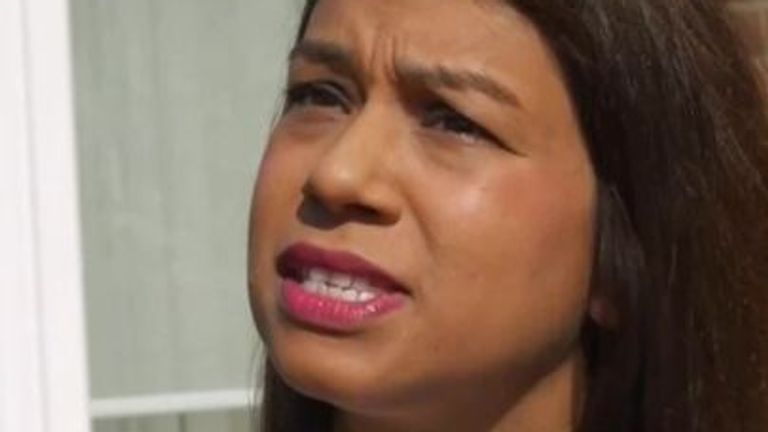 Tulip Siddiq hovoří o Sky News.